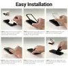 Crong 3D Armor Glass - 9H Full Glue Tempered Glass for iPhone 16 / iPhone 15 + Installation Frame