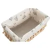 Бельевая корзина Home ESPRIT Натуральный плетеный Shabby Chic 36 x 25 x 16 cm 4 Предметы