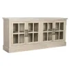 Sideboard Home ESPRIT Natural Wood Crystal 180 x 40 x 82 cm
