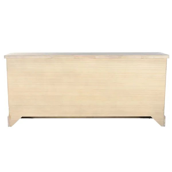 Sideboard Home ESPRIT Natural Wood Crystal 180 x 40 x 82 cm