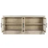 Sideboard Home ESPRIT Natural Wood Crystal 180 x 40 x 82 cm