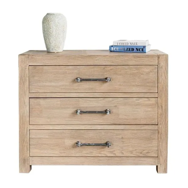 Chest of drawers Home ESPRIT Natural Romantic 100 x 40 x 88 cm
