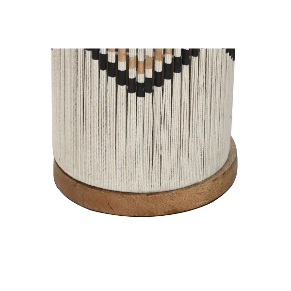 Floor Lamp Home ESPRIT Beige Bicoloured 50 W 220 V 25 x 25 x 125 cm