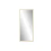 Sieninis veidrodis Home ESPRIT Ruda Rusvai gelsva Pilka Miesto 67 x 2 x 156 cm (4 vnt.)