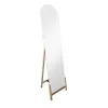 Meikkipeili Home ESPRIT Luonnollinen Kristalli Mäntypuu 40 x 10 x 160 cm