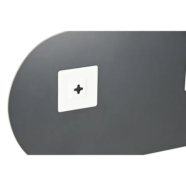 Sieninis veidrodis Home ESPRIT Sidabras Debesys 60 x 2 x 40 cm