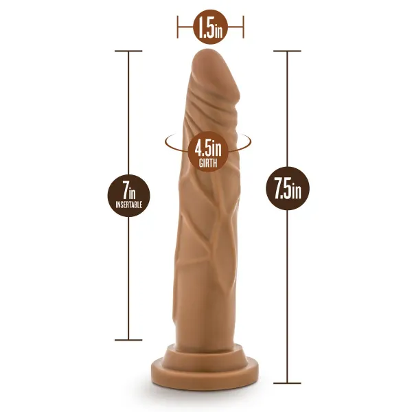 Realistic Dildo Blush Dr Skin PVC Ø 3,1 cm