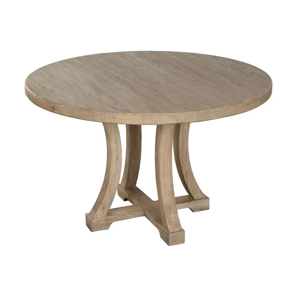 Обеденный стол Home ESPRIT Натуральный Древесина вяза 120 x 120 x 76 cm