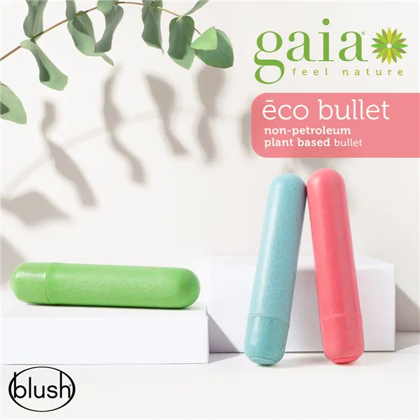 Bullet Vibrator Blush Gaia Green