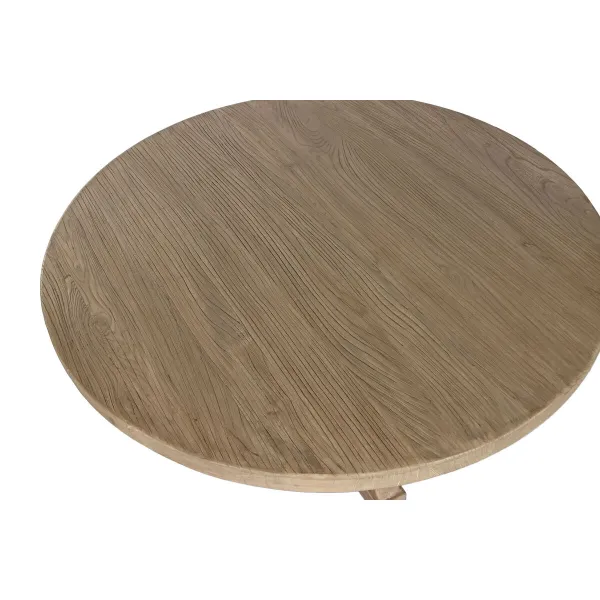 Обеденный стол Home ESPRIT Натуральный Древесина вяза 120 x 120 x 76 cm