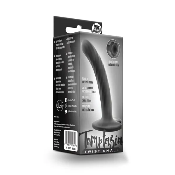 Dildo Blush Temptasia Twist Black