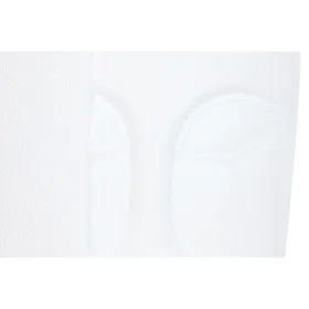 Подставка под цветочный горшок Home ESPRIT Белый магний современный Лицо 33 x 33 x 72 cm
