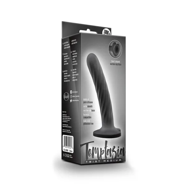 Dildo Blush Temptasia Twist Black