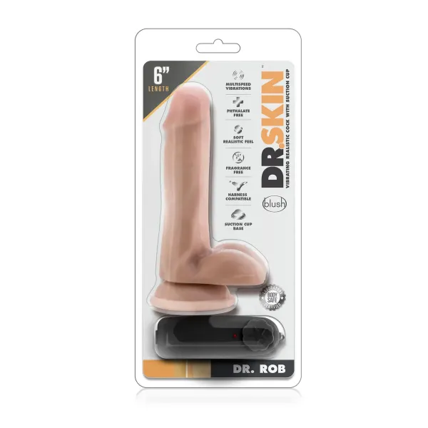 Realistic Dildo Blush Dr Skin PVC Ø 3,6 cm