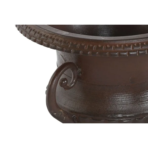 Vase Home ESPRIT Brown Iron 41 x 41 x 36 cm