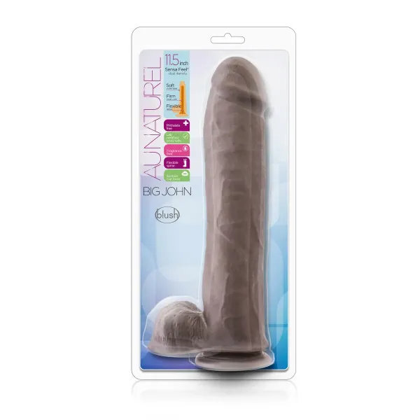 Realistic Dildo Blush Au Naturel TPE Ø 6 cm