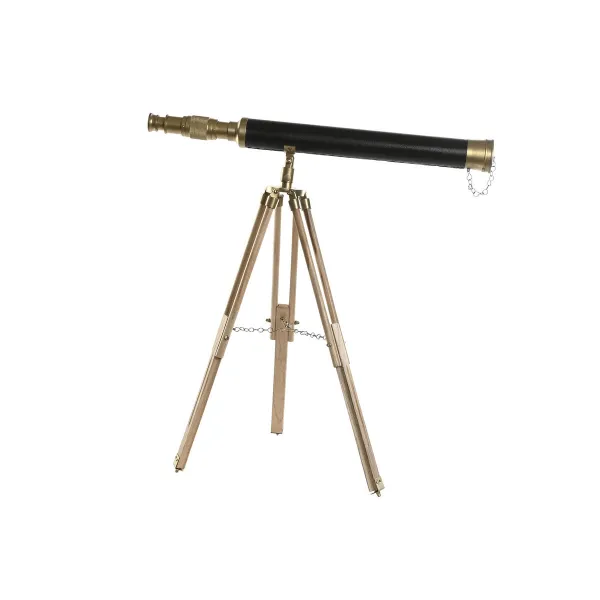 Dekoratīvās figūriņas Home ESPRIT Brūns Bronza Vintage Teleskops 63 x 40 x 70 cm