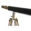 Decorative Figure Home ESPRIT Brown Golden Vintage Telescope 63 x 40 x 70 cm