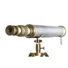 Decorative Figure Home ESPRIT Brown Golden Vintage Telescope 63 x 40 x 70 cm
