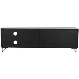 TV furniture Home ESPRIT Black 160 x 40 x 50 cm