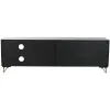 TV furniture Home ESPRIT Black 160 x 40 x 50 cm