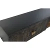 TV furniture Home ESPRIT Black 160 x 40 x 50 cm
