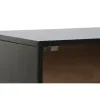 Nightstand Home ESPRIT Black Golden 50 x 40 x 50 cm