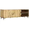 Televizoriaus baldai Home ESPRIT Natūralus 160 x 40 x 50 cm