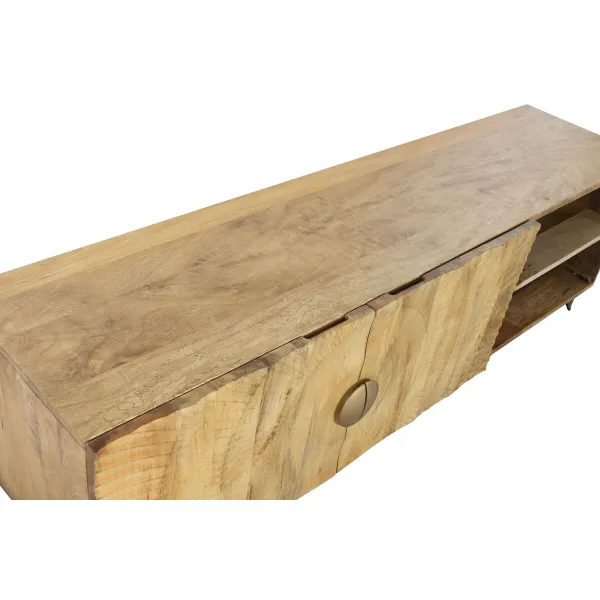 Televizoriaus baldai Home ESPRIT Natūralus 160 x 40 x 50 cm