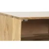 Ночной столик Home ESPRIT Позолоченный Натуральный 50 x 40 x 50 cm
