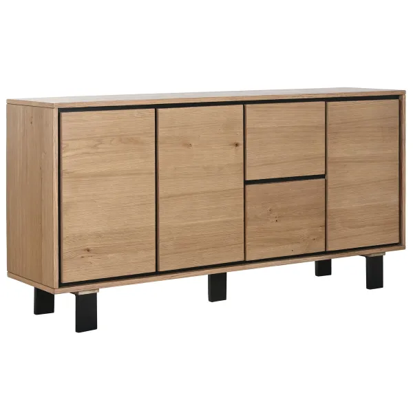 Sideboard Home ESPRIT Metal MDF Wood 160 x 38 x 80 cm