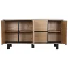 Sideboard Home ESPRIT Metal MDF Wood 160 x 38 x 80 cm