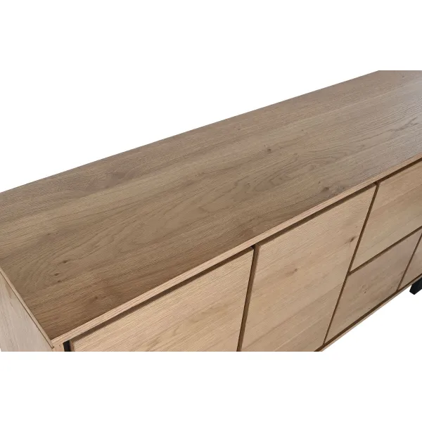 Sideboard Home ESPRIT Metal MDF Wood 160 x 38 x 80 cm