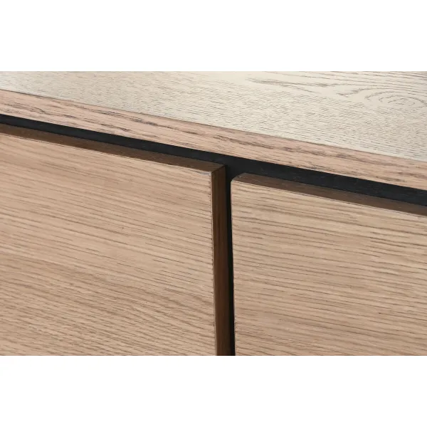 Bufete Home ESPRIT Metāls Koks MDF 160 x 38 x 80 cm