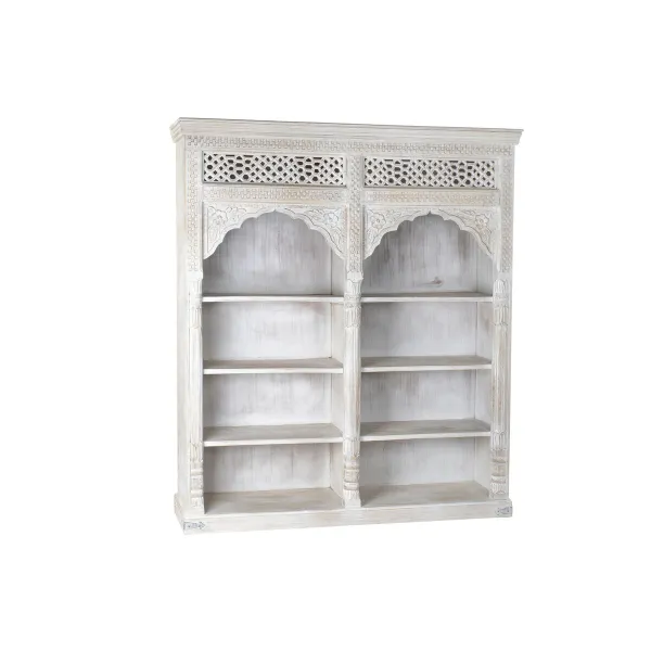 Lentyna Home ESPRIT Balta Mango mediena Medžio MDF 180 x 40 x 200 cm