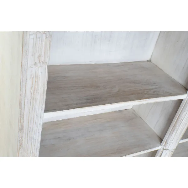 Lentyna Home ESPRIT Balta Mango mediena Medžio MDF 180 x 40 x 200 cm