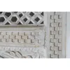 Hyllyt Home ESPRIT Valkoinen Mangopuu Puu MDF 180 x 40 x 200 cm