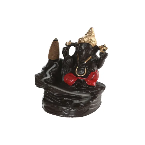 Eterinių aliejų degiklis Home ESPRIT Keramikinis Mandala Indas 13 x 8 x 12,5 cm Smilkalai (6 vnt.)