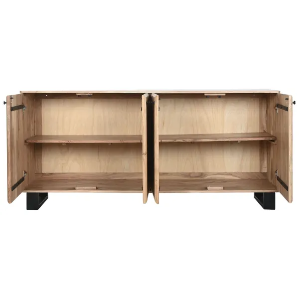 Bufete Home ESPRIT Metāls Akācija 170 x 40 x 80 cm