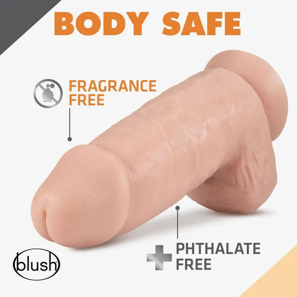 Realistic Dildo Blush Dr Skin PVC Ø 8 cm