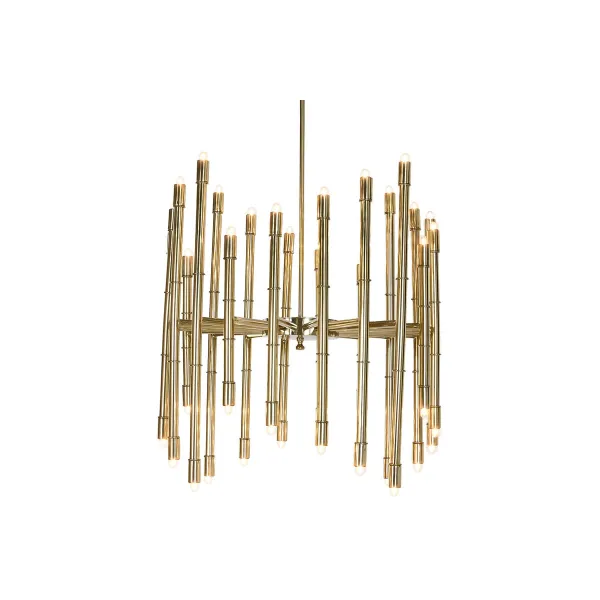 Pakabinamas apšvietimas Home ESPRIT Auksinis Metalinis Plienas 74 x 74 x 138 cm