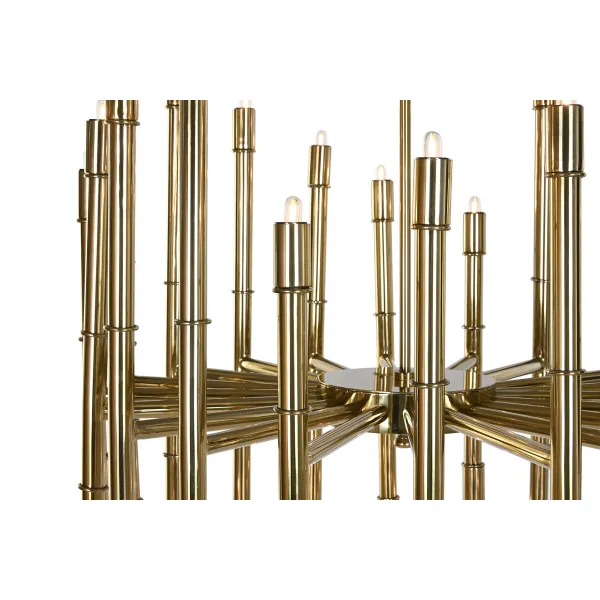 Потолочный светильник Home ESPRIT Позолоченный Металл Сталь 74 x 74 x 138 cm