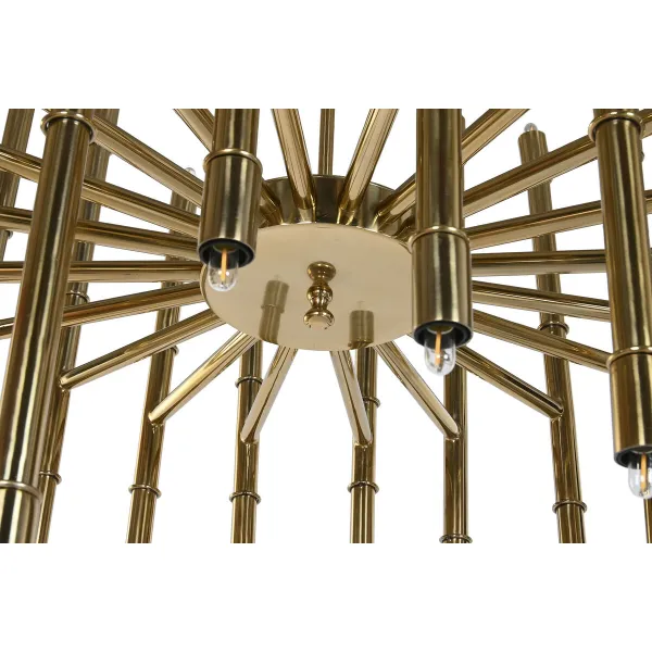 Pakabinamas apšvietimas Home ESPRIT Auksinis Metalinis Plienas 74 x 74 x 138 cm
