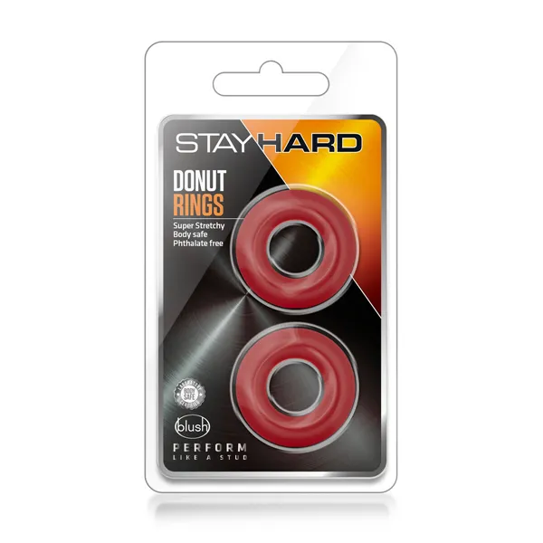 Cock Ring Blush Stay Hard Red