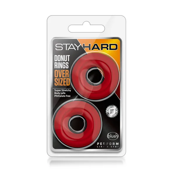 Cock Ring Blush Stay Hard Red