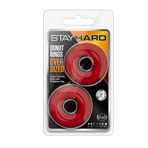 Cock Ring Blush Stay Hard Red