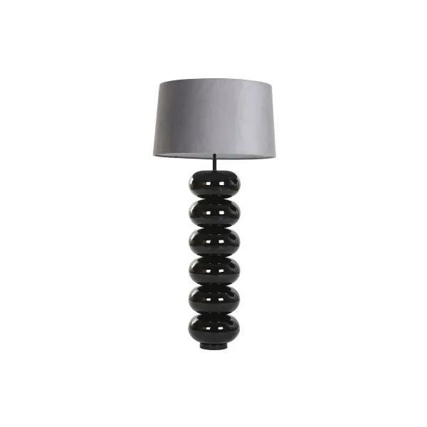Pöytälamppu Home ESPRIT Musta Harmaa 50 W 220 V