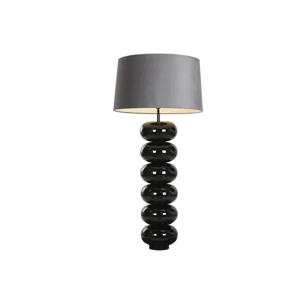 Desk lamp Home ESPRIT Black Grey 50 W 220 V