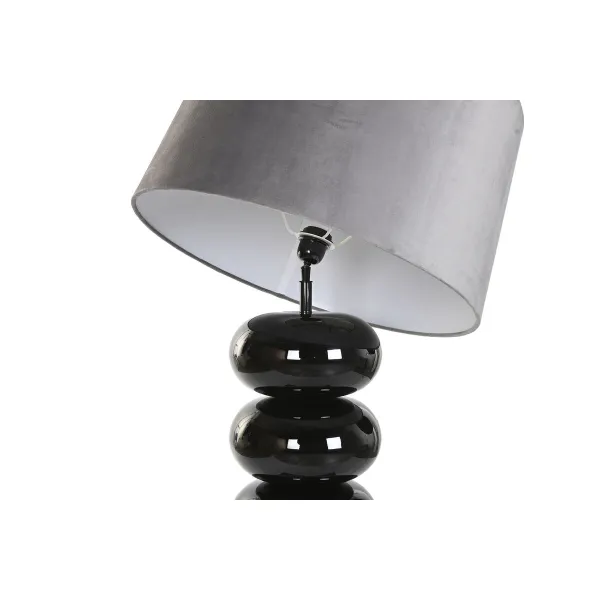 Pöytälamppu Home ESPRIT Musta Harmaa 50 W 220 V