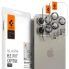 Spigen Optik Pro GLAS.TR EZ Fit Camera Protector 2-Pack - Lens protection glass for iPhone 17 Pro / 17 Pro Max / iPhone 15 Pro /